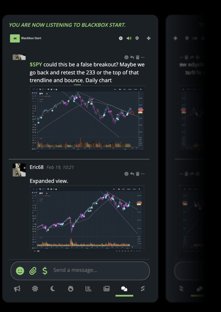 Member chat platform